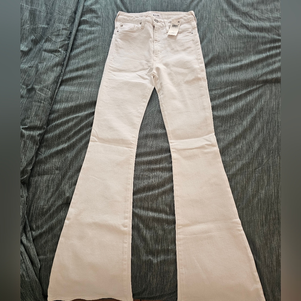 Hudson Jeans Women's Flare & Wide Leg in Cream